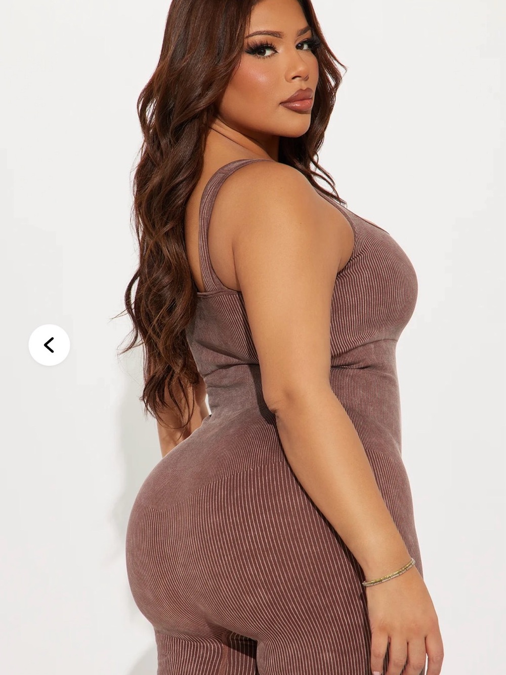 Ribbed Tank Jumpsuit Romper